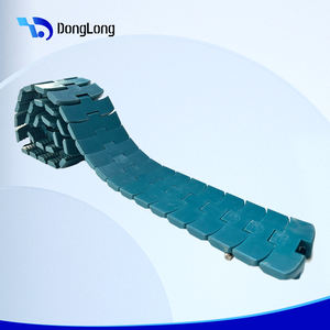 Cadena Plana De Plastico 1060 Serie Curva Lateral Cinta Transportadora Con Rueda Dentada - Product Image 4