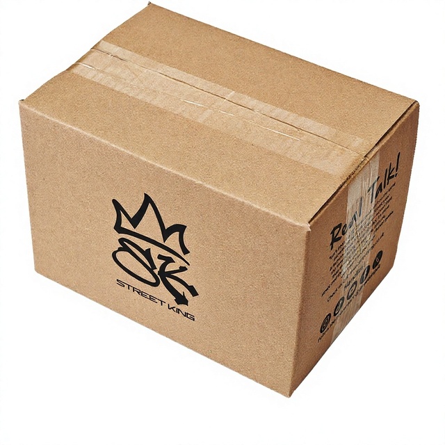 Custom Logo Heavy Duty Double Wall Brown Corrugated Moving Storage Paper Boxes Delivery Carton Shipping Boxes