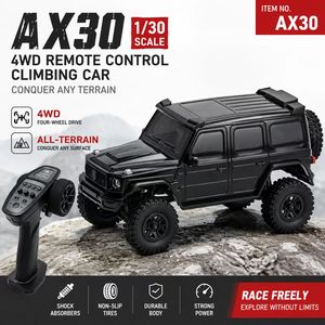 SJY-AX-30 Coche Teledirigido RC Crawler Mini 4WD 2.4G con Suspensión Independiente y Motor con Escobillas, Escala 1/30, Novedad 2026, para Niños - Product Image 3