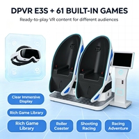 Chaise Œuf de Réalité Virtuelle 9D Commerciale pour 2 Joueurs, Simulateur de Cinéma VR, Équipement de Jeu d'Arcade, Cadre Métallique, Prise en charge de l'anglais