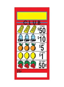 Harga pabrik tab tarik break open tiket lotere pull murah tab Bingo lottery tiket Printing