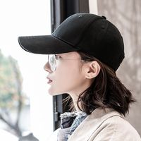 Casquette de baseball unisexe avec visière rigide allongée en tissu mesh – Chapeau de soleil 6 panneaux ajustable pour l'été