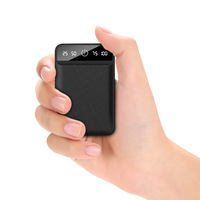 Mini batterie d'alimentation Portable OEM, 3000mah, 10000mah, 20000mah, Charge rapide, affichage numérique LDE pour Logo de la société, chargeur