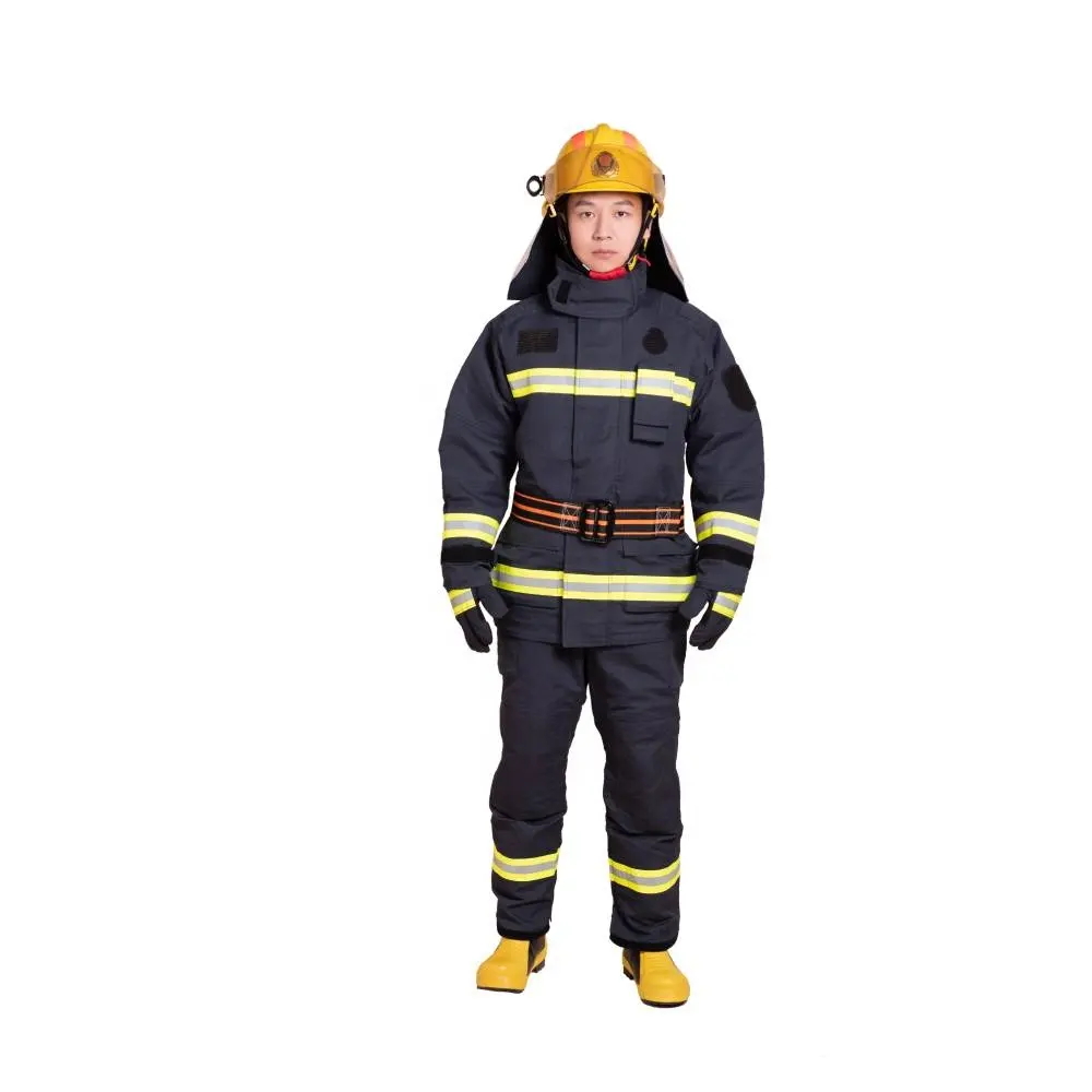 Fabriekslevering Nieuwe Stijl Nomex Turnout Gear Brandweerman Pakken Met En469 Standaard