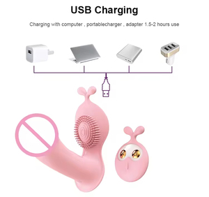 Masseur féminin Lapin Mignon, Stimulateur clitoridien à éclatement instantané 270 degrés, Vibrateur balle avec design et commodité à une touche - Product Image 6