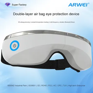 Appareil de massage oculaire multifonctionnel Bluetooth 206 Hot Compress Vibration Instrument avec protection contre la pression d'air - Product Image 3