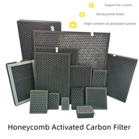 Meilleur prix filtre à fumée de désodorisation de carbone en nid d'abeille filtre à charbon actif personnel pour purificateur d'air haute efficacité