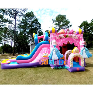 Toboggan gonflable Maison de rebond Combo Commercial Château gonflable Maison gonflable Château sautant pour enfants - Product Image 3