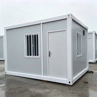 Maison conteneur démontable étanche en panneaux sandwich pour camp de construction et poste de travail à distance