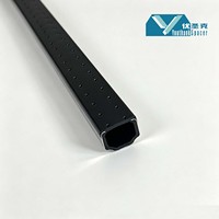 Barre d'espacement à bord chaud 7,5 mm en acier inoxydable PP, à rupture de pont thermique, faible valeur U, anti-condensation pour double vitrage IGU et mur-rideau