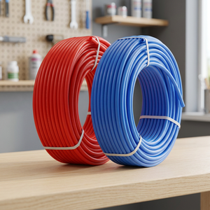 Tuyau PEX rouge et bleu 1 pouce Tuyau d'irrigation flexible OD de forme ronde pour l'alimentation en eau - Product Image 4