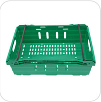 Duohui Plastic Fruit- en Groente Sorteermanden Verdikte Uitgeholde Blauwe Transportmanden China