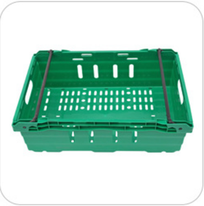 Paniers de tri et de présentation en plastique Duohui pour fruits et légumes, paniers de transport bleus épaissis et ajourés pour produits frais - Product Image 5