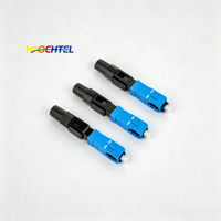 Conector de Fibra Óptica SC UPC de Montaje Rápido para Solución de Red Óptica FTTH