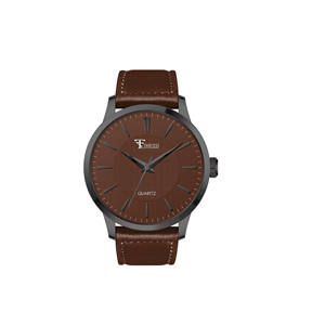 Montre Urbaine Minimaliste pour Homme avec Boîtier en Métal, Mouvement à Quartz, Bracelet en Cuir, Idéale pour les Affaires et le Quotidien - Product Image 2