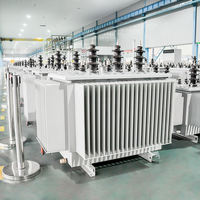 Transformateur immergé dans l'huile triphasé S11-M 10kV 400V 30kVA, sortie 380V/440V, construction entièrement étanche, 50/60Hz