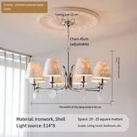 Lustre de plafond pour salon de villa française, luminaire suspendu dimmable pour hôtel, salle de banquet de mariage, restaurant