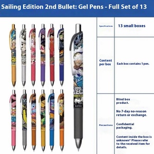 Stylo Gel One Piece Édition Limitée Lancement 2 Carnet de <span class=keywords><strong>Voyage</strong></span> Idéal pour Journal de Bord, Collection Anime et Cadeau - Product Image 5