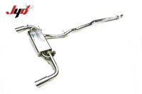 Tuyau de pot d'échappement turbo en acier inoxydable à succès pour BMW MINI F60 2.0T avec système de contrôle électronique en alliage de titane