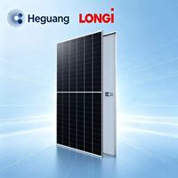 Panneaux solaires Longi Tier 1 en stock UE 645w-670w de type N, modules photovoltaïques bifaciaux avec technologie de cellules HPDC avancée