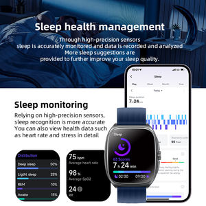 2025 produttore di orologi intelligenti da uomo di moda 1.85 "prezzo di fabbrica curvo con AMOLED chiamata IP68 Tracker Fitness impermeabile IOS & Android - Product Image 6