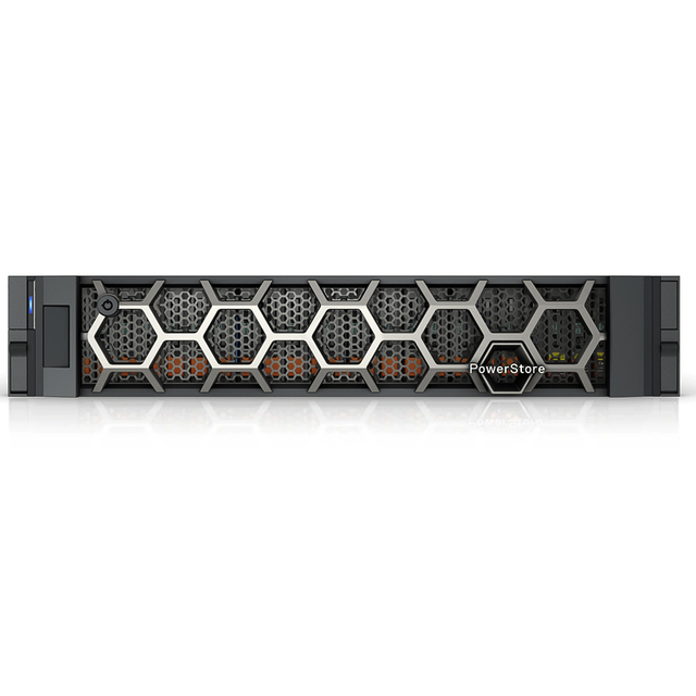 New Storage Array PowerStore 500T 25x2.5" 2xCPU 192GB (96GB*2) 7x1.92TB NVMe 8x10GbE 2FC 2Optical 2xPS 210-AYGT All-flash Stock