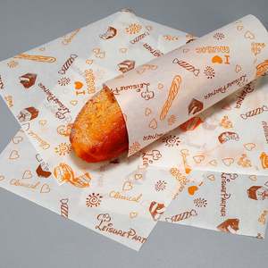 Papier sulfurisé coloré de qualité alimentaire personnalisé pour sandwichs, hot-dogs, hamburgers, papier d'emballage pour la restauration rapide, rouleau de papier sulfurisé en gros - Product Image 6