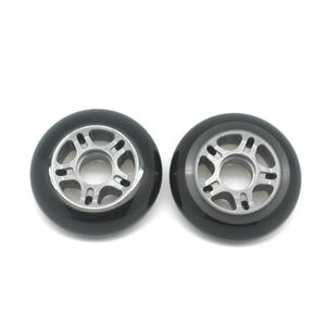 Roues de patin de hockey sur glace de haute performance à bon prix petites roues souples en PU de 80*24 MM pour le patinage en ligne freestyle avec une grande adhérence - Product Image 4