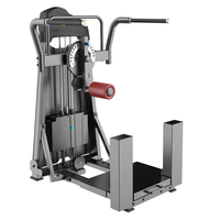 Prix de gros de l'équipement de gymnastique de sélection de charge de goupille machine de poussée de hanche entraîneur multifonctionnel de hanche pour la formation