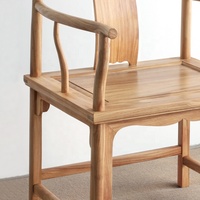 Nouvelles chaises de salon de thé de style chinois en bois d'orme massif, écologiques, design classique, fauteuils de style zen, salon individuel, appartement