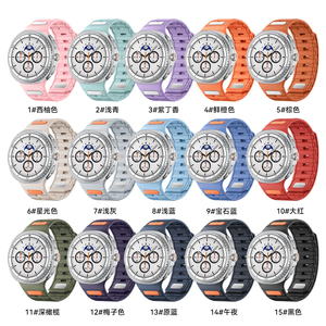 Correa de reloj magnética de silicona para Samsung Galaxy Watch 9 8 Classic 40mm 44mm 46mm, correa de repuesto deportiva de liberación rápida - Product Image 6