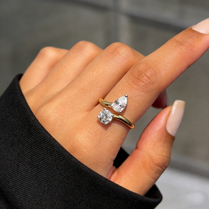 <b>CUSTOM</b> SILVER 10K/14K/18 SOLID GOLD CLASSIC Lab-Grown CVD IGI VVS-VS Oval Cut ENGAGEMENT PARTY FASHION CLUSTER <b>RING</b> - Product Image 5