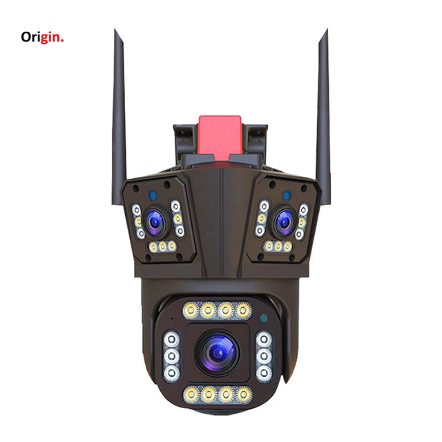 IPC360 Home 3 Lens 4K 10X Zoom Security Camera Panoramic Human Detection Night Vision Dual Intercom IP Network WIFI Camera