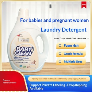 <span class=keywords><strong>Detersivo</strong></span> per Bucato per Bambini all'Ingrosso dal Produttore, Bottiglia da 2L, Fragranza Naturale a Lunga Durata, Modello BFXD09 per Lavaggio Materno-Infantile 1-5% - Product Image 2