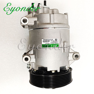 AC pompa di raffreddamento compressore aria condizionata per <span class=keywords><strong>RENAULT</strong></span> <span class=keywords><strong>CLIO</strong></span> III BR0 BR1 CR0 CR11 CR1 2.0 8200940233 8200309193 1140554 - Product Image 6