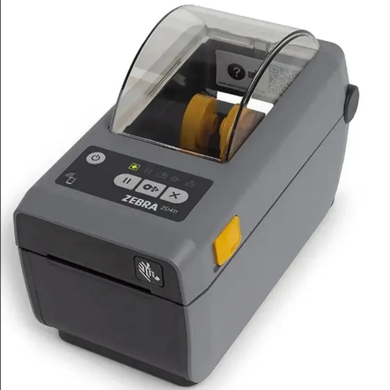 Zebra Original ZD411 tragbarer Thermoetikett-Barcode-Drucker 600-dpi-Thermoetikett-Barcode-Drucker