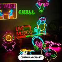 Enseigne néon LED flexible personnalisée avec logo pour extérieur, idéale pour bars, magasins, centres commerciaux, entreprises, hôpitaux
