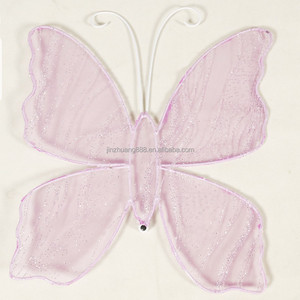 Decoración de Boda Iluminada para Jardín Exterior, Mariposa, Alas de Mariposa Simuladas Coloridas, Tira de Luces LED - Product Image 5