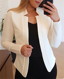 Chaqueta de Primavera para Mujer, Estilo Moderno, Corte Entallado, Manga Larga, Formal, para Oficina, <span class=keywords><strong>Blazer</strong></span>, Nuevo Estilo, Tallas Grandes - Product Image 4
