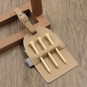 YY Wholesale Soporte para Tees de Golf de Cuero PU, Organizador de Tees de Golf, Bolsa para Accesorios de Golf con Correa Ajustable para Viajes al Campo - Product Image 4