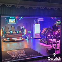 Ventes chaudes Simulateur de jeu d'arcade VR Parc à thème VR Parc d'attractions Équipement de réalité virtuelle 9D personnalisable pour les investisseurs en démarrage