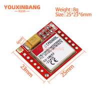 Carte adaptateur GPRS SIM800L, module GSM, carte mère MicroSIM