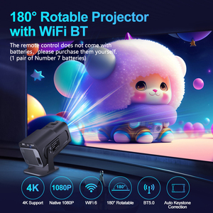 Proyector de Video Portátil Magcubic Factory HY320 para Exteriores y Apartamentos, Resolución Nativa 1080P, LCD LED, Pantalla de Techo para Juegos - Product Image 2
