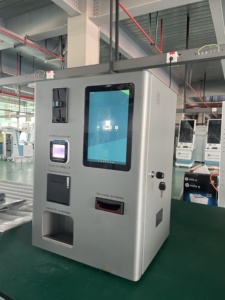 Custom 10.1'' Flat Screen Bulk Insertion Banknotes/coins Acceptor&recycler With <b>Receipt</b> <b>Printer</b> Currency Exchange Kiosk - Product Image 2