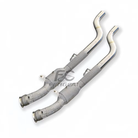 Sistema de Escape Modificado de Alta Calidad con Tubo de Bajada para Mercedes-Benz S500 4.7T W222 2014-2020, Respuesta Turbo Más Rápida