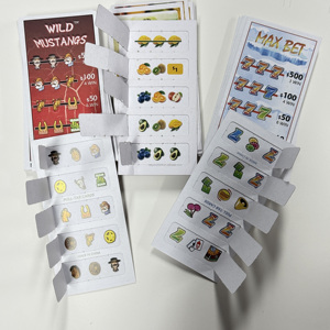 Cartes et billets à languette personnalisables avec finition vernie, choix de couleurs multiples, <span class=keywords><strong>valeur</strong></span> commerciale accrue - Product Image 3