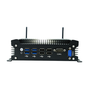 New 10th thế hệ mini công nghiệp PC Dual <span class=keywords><strong>Lan</strong></span> 8 USB 2 COM Màn hình kép hiển thị nhúng không quạt <span class=keywords><strong>Intel</strong></span> UHD đồ họa SSD - Product Image 1