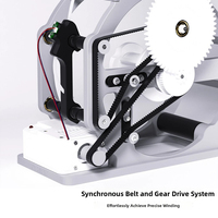 Enrouleur de filament pour imprimante 3D Printex, machine de rembobinage automatique de bobine, outil d'enroulement intelligent, vitesse réglable pour 1 kg de filament