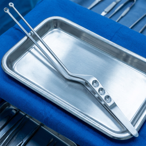 Pince à tumeur Yasargil 22 cm en acier inoxydable, morsures coupes à baïonnette de 3,5 mm, instrument neurochirurgical manuel réutilisable - Product Image 2
