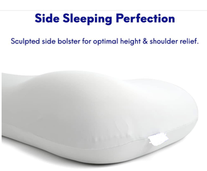 Cổ tử cung gối cho cổ Pain Relief-Làm mát Ergonomic Bộ nhớ bọt gối với cánh tay còn lại khe cắm - Product Image 5